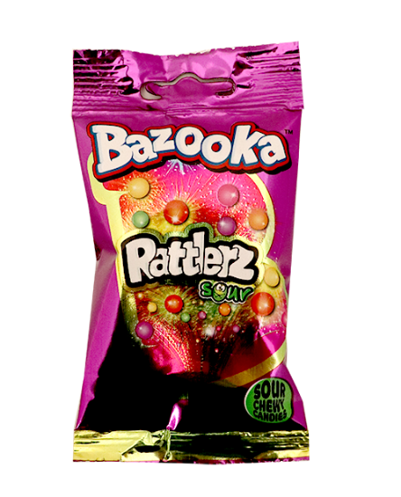 Bazooka Rattlerz Sour 40g