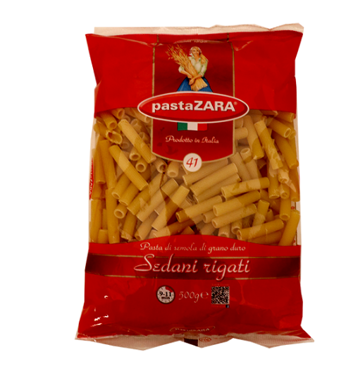 PastaZara Sedani Rigati 500g