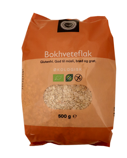 Bokhvete Flak 500g Økologisk Helios