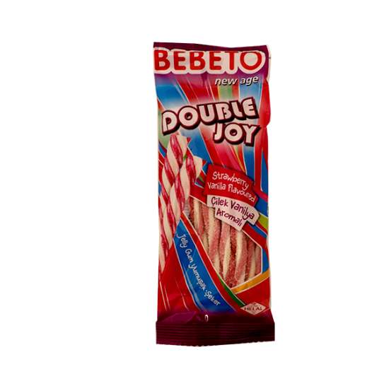 Bebeto Sticks Jordbær & Vanilje 75g