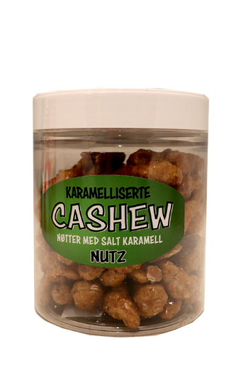 Karamelliserte Cashewnøtter 260g