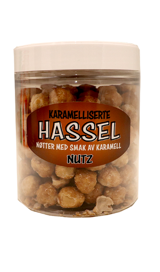 Karamelliserte Hasselnøtter 260g
