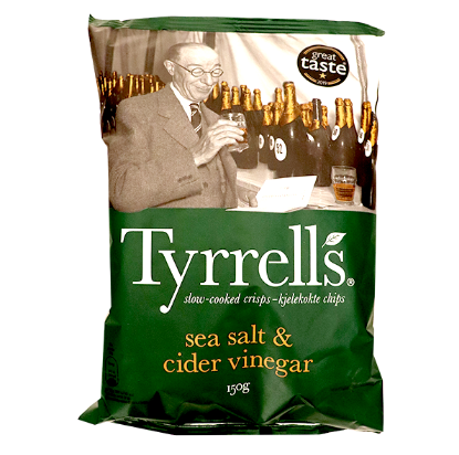 Tyrells Sea Salt & Cider Vinegar 150g