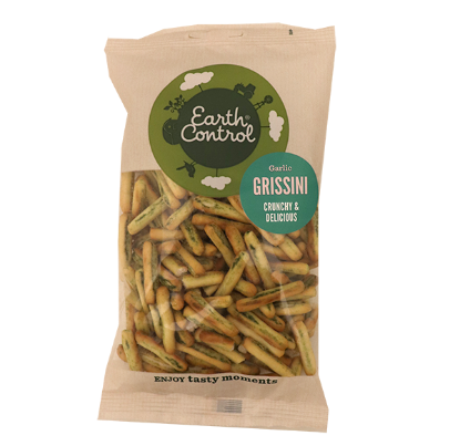 Earth Control Grissini Hvitløk 100g