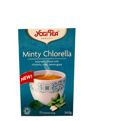 Yogi Tea Minty Chlorella 34g