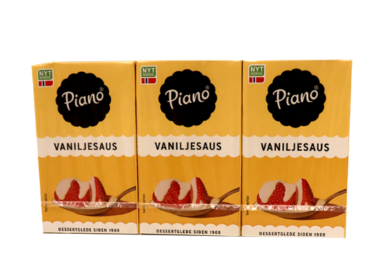 Piano Vaniljesaus 3pk