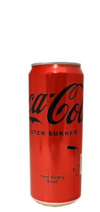 Coca Cola Uten Sukker 0,33l