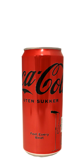 Coca Cola Uten Sukker 0,33l