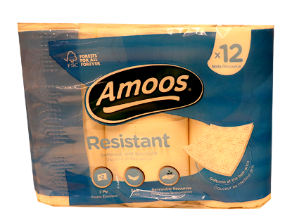 Amoos Toalettpapir 12pk
