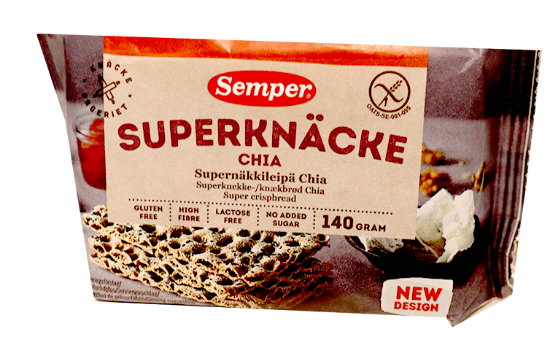 Superknekke m/Chia 140g