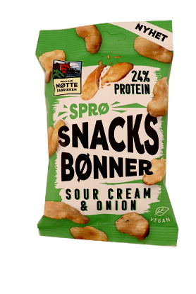 Snacksbønner Sour Cream 60g