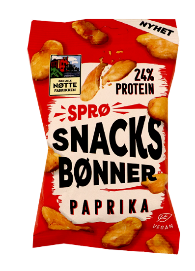 Snacksbønner Paprika 60g