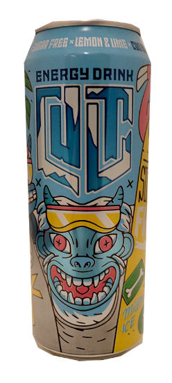 Cult Energidrikk Miami Ice Sukkerfri 0,5L