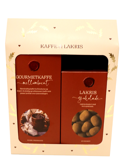 Gavepose Kaffe & Lakris