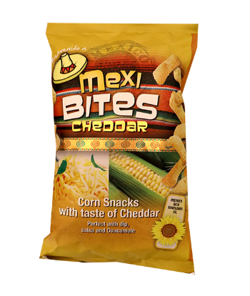 Mexi Bites Cheddar 125g