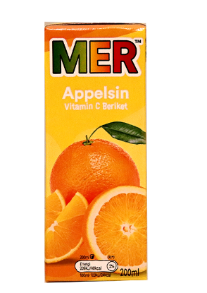 Mer Appelsin 200ml