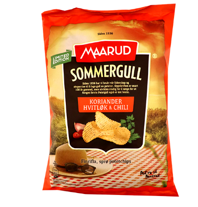Sommergull Koriander Hvitløk & Chili 200g