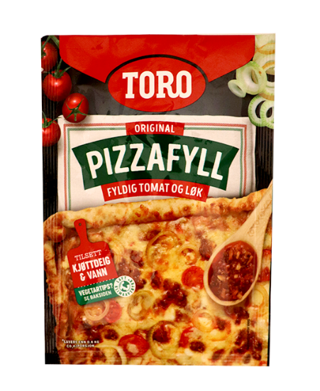 Toro Pizzafyll Tomat & Løk 55g