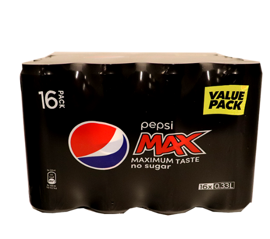 Pepsi Max 16x0,33l