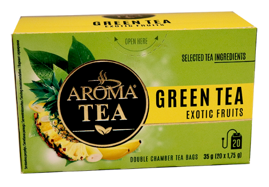 Green Tea Exotic Fruits 20x1,75g