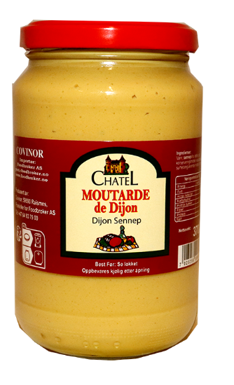 Dijon Sennep Lys Chatel 370g