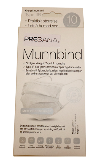 Munnbind 10 stk