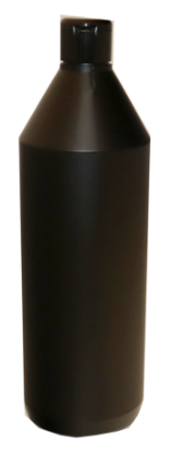 Universalflaske sort 1l
