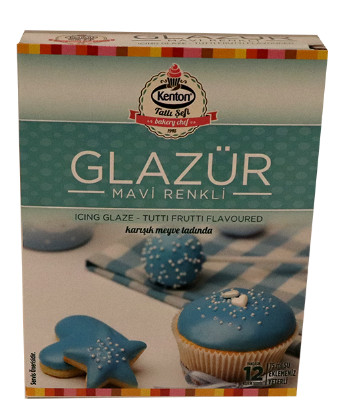 Kenton Glasur Blå 100g