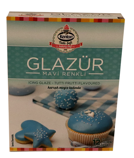 Kenton Glasur Blå 100g