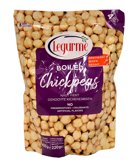 Kokte Kikerter Vegan 400g