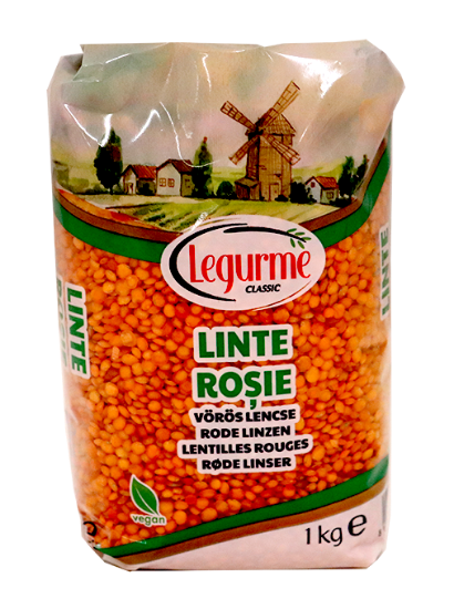 Legurme Røde Linser Fotball 1kg