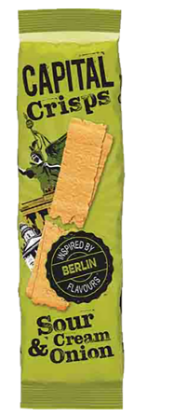 Capital Crisps Sourcream & Onion 75g