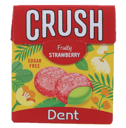 Dent Crush Jordbær 25g