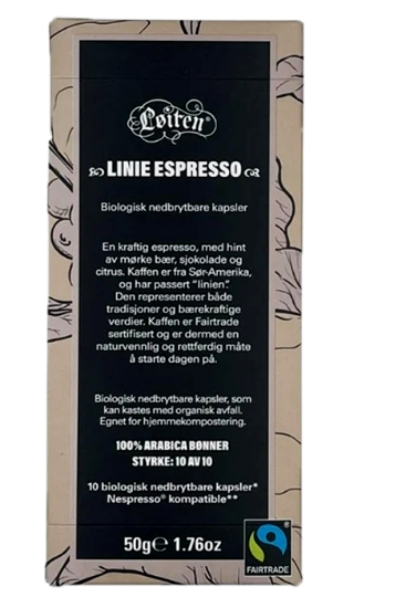Løiten Linie Espresso 10stk