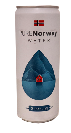 Pure Norway Vann m/kullsyre 0,33l