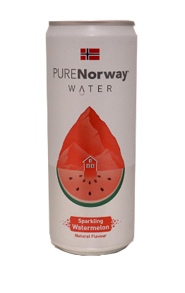Pure Norway Sparkling Vannmelon 0,33l