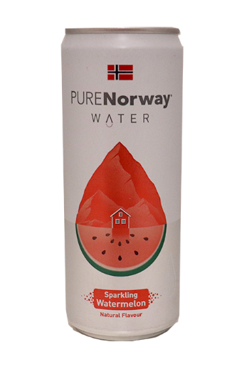 Pure Norway Sparkling Vannmelon 0,33l