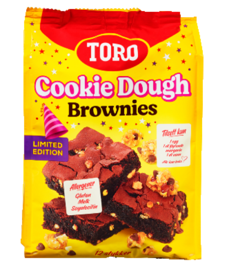 Toro Cookie Dough Brownies