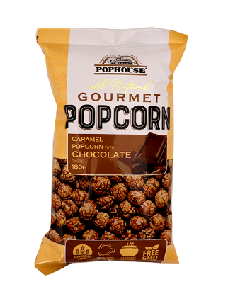 Caramel Popcorn M/Sjokolade 180g