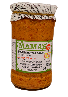 Mamas Ajvar Sterk m/ost 290g