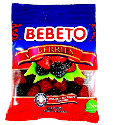 Bebeto Jelly Berries 70g