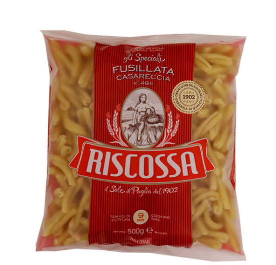Pasta Riscossa Fusillata Casareccia 500g