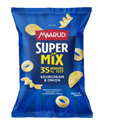 Supermix Sourcream & Onion 130g