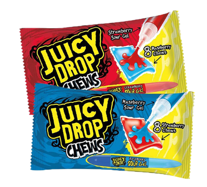 Juicy Drop Chews 67g