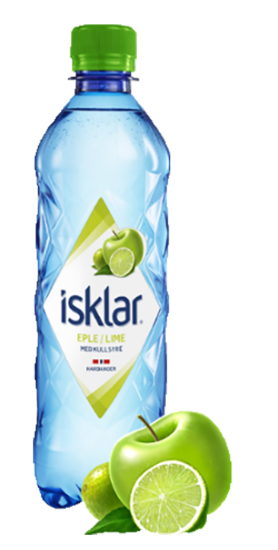 Isklar Eple/Lime m/Kullsyre 460ml