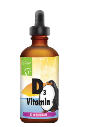 Vitamin D Dråper u/Smak 30ml