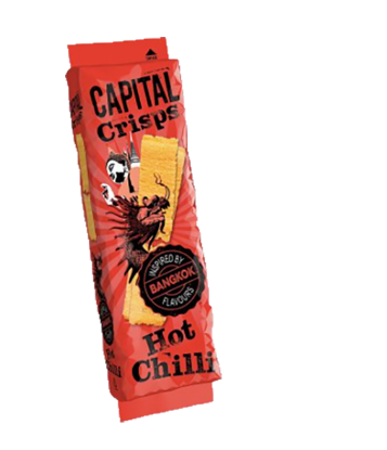 Capital Crisp Hot Chili 75g