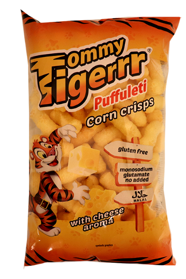 Tommy Tiger Korn Crisps Ost 85g