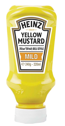 Heinz Yellow Mustad Mild 240g