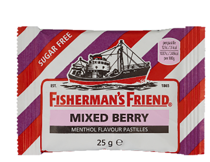 Fishermans Friend Mixed Berry 25g